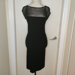 Y2K bebe black bandage dress